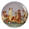 Image 1 : A Lady and the Tramp Collector Plate.