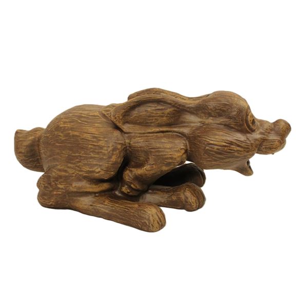 A Splash Mountain Replica Ride Car "Hood Ornament".