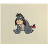 Image 2 : A Hand Painted Eyeore from Winnie the Pooh Etching by Sowa and Reiser LE of 500.