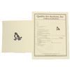 Image 3 : A Hand Painted Eyeore from Winnie the Pooh Etching by Sowa and Reiser LE of 500.