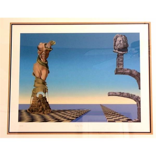 An Original Limited Edition 1946 Salvador Dali Disney Destino #66.