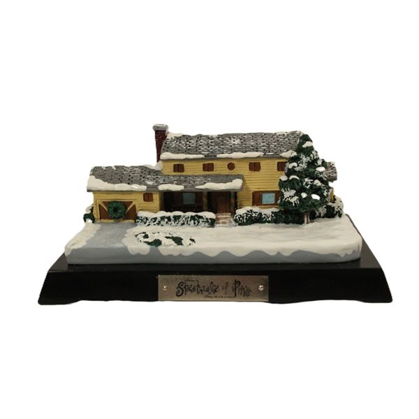 An Extremely Rare Limited Edition Spectacle of Pins Light Up House Sculpture by Randy Noble.