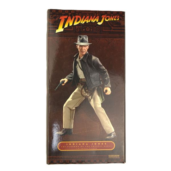 A Sideshow Collectibles Indiana Jones Figure.