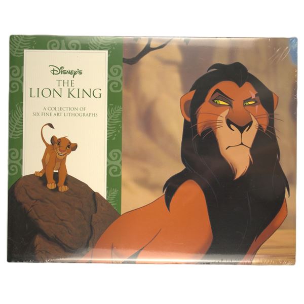 A Sealed Collection of The Lion King Fine Art Lithographs.