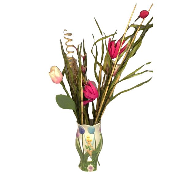 A Tinker Bell Flower Vase.