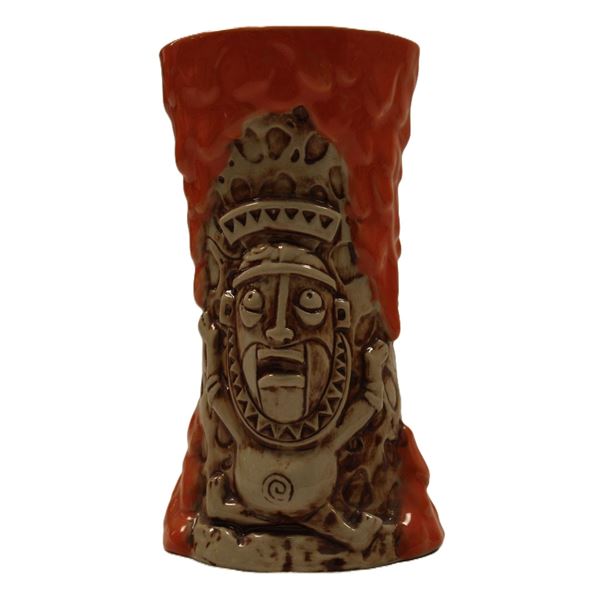 A Trader Sam's Tiki Bar Krakatoa Tiki Mug.