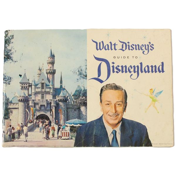 A 1959 Walt Disney's Guide to Disneyland.