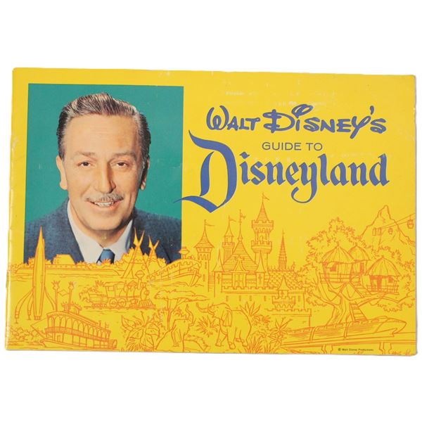A 1962 "Walt Disney's Guide to Disneyland."