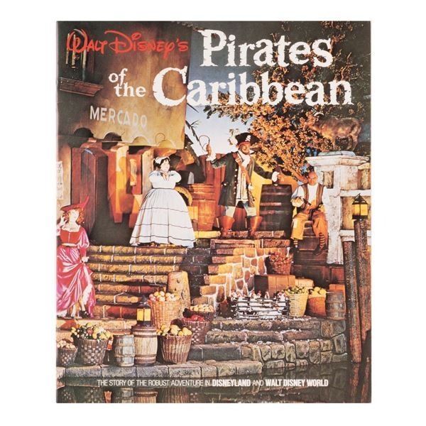 A Pirates of the Caribbean Souvenir Book.