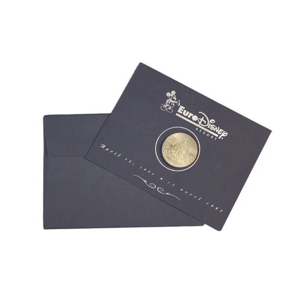 A 1992 EuroDisney Resort Opening Day Coin.