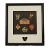 Image 1 : A Rare Minnie Mouse Framed Pin Set.