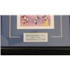 Image 2 : A Rare Minnie Mouse Framed Stamp Set.