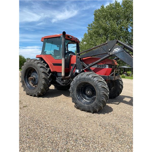 Case IH 8920 FWA Tractor, JJA0078846, CAHR, showing 5933 hrs, c/w Ezee on loader, 520 /85R42 rear ti