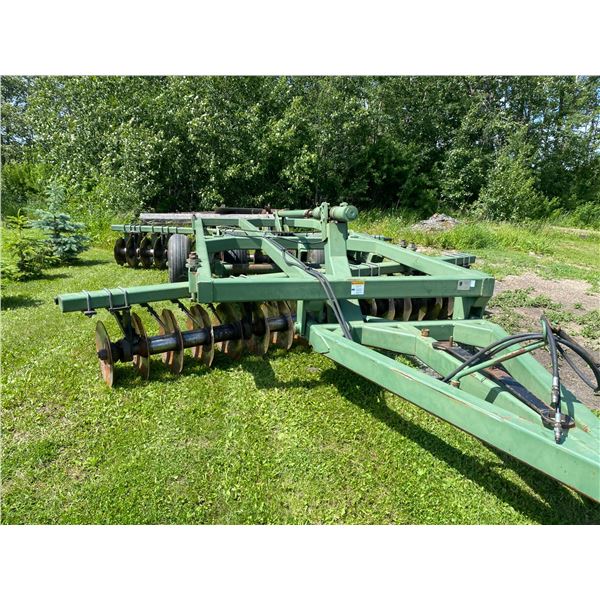 Wishek 14 ft Breaking Disc, knotched blades, SN. 3789