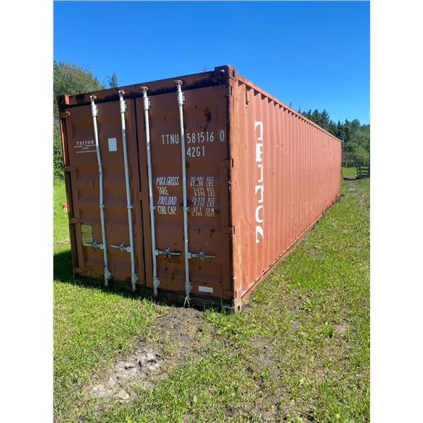 40 ft Seacan, Buyer responsible to load after April 18th)