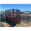Image 1 : Brown cattle squeeze c/w head gate