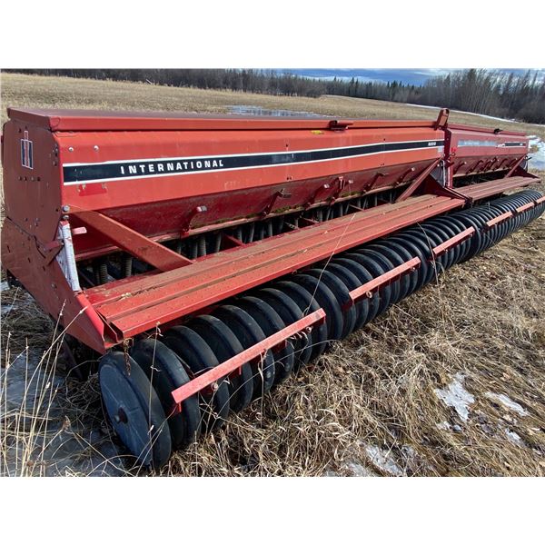 2- IH 6200, 12 Press Drills, one section has grass attachment