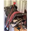 Image 1 : Western show saddle c/w some tack