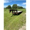 Image 1 : 1980 W.W.36, G/Neck Triple Axle 36 ft Flat Deck Trailer, SN. 084766