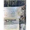 Image 5 : 1980 W.W.36, G/Neck Triple Axle 36 ft Flat Deck Trailer, SN. 084766