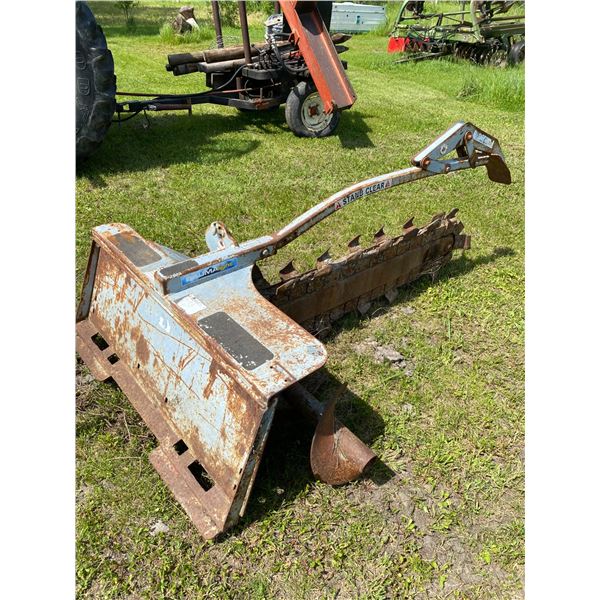 Baumalight Frt mt Trencher for Skidsteer