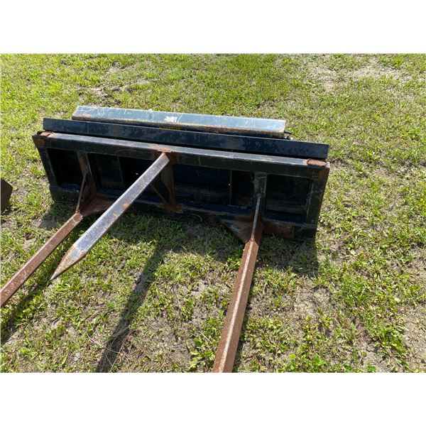 3 Prong Bale Fork for skid steer