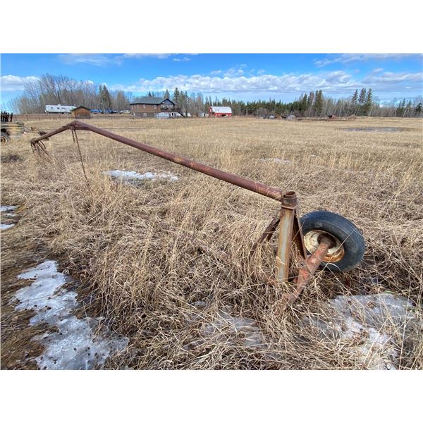 24ft Drill Mover, missing a tire & rim