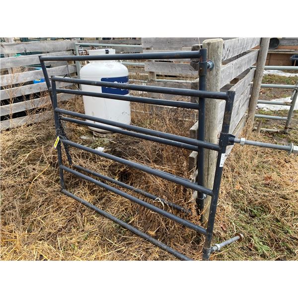 2- Small green gates, Buyer responsible to dismantle