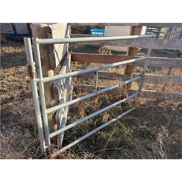 Grey 66 inch gate