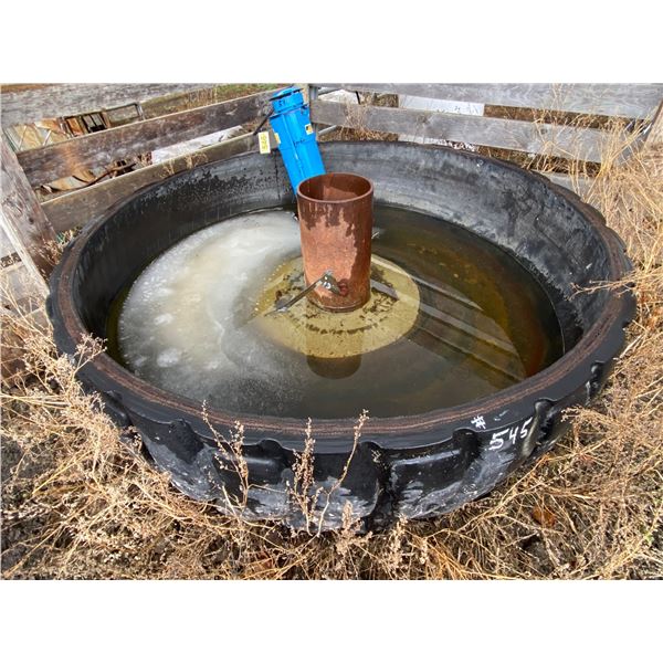 Tire water tank