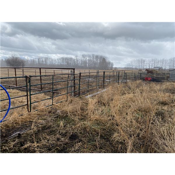 (So much each x 12) 12-  10 ft. Green panels, used