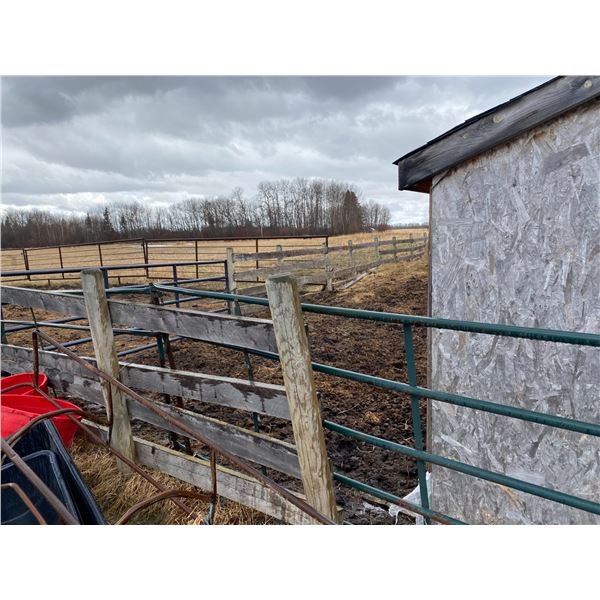 (So much each x 7) 7- Green metal panels