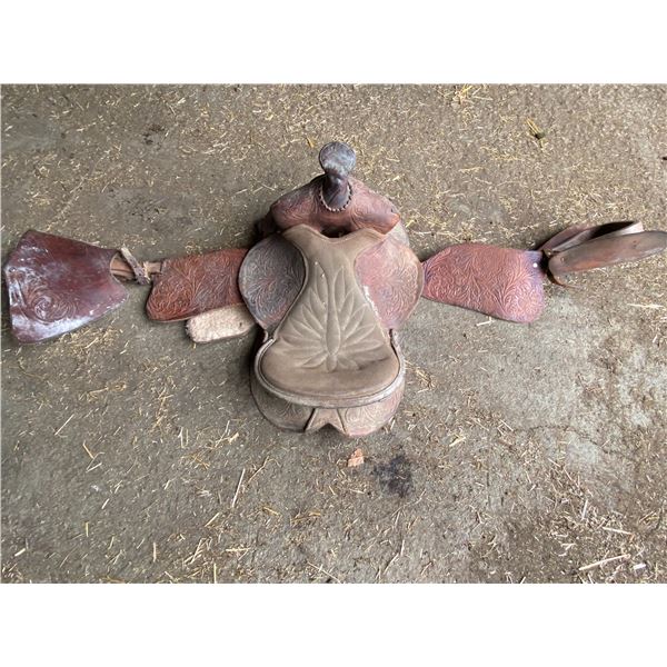 Children's stock saddle