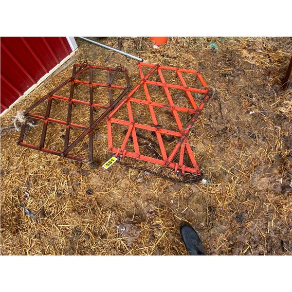 (Selling all together) 2- Diamond harrows