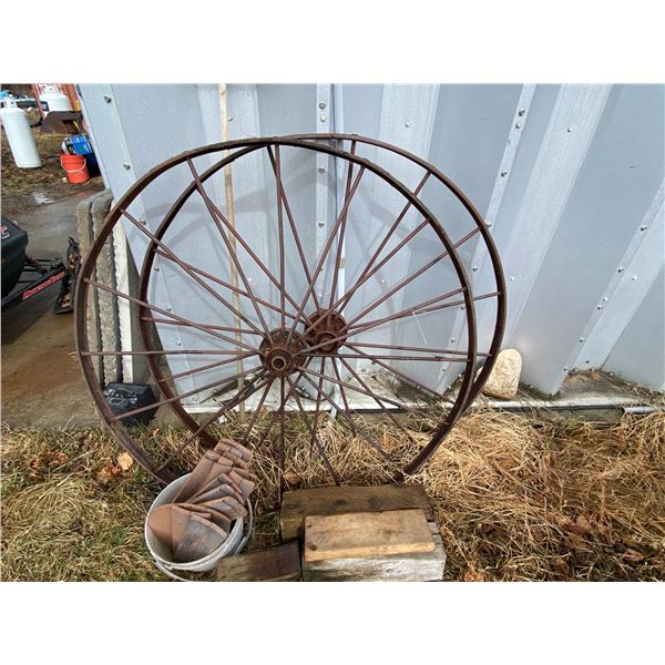 (selling all together) 2- Steel wheels