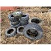 Image 1 : Pile of misc. tires