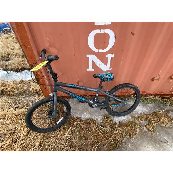 Black & blue Supercycle children's bike