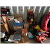 Image 2 : Dresser, boat cover, VHS tapes, roadside emergency kit, charms, rubber stamps, tiles etc.