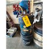 Image 2 : Oil pumps c/w 2- 5-gal pails & small drum c/w hose and ext. cord