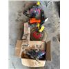 Image 1 : Various welding rods, circular saw blades, elec. Drill, elec. splices & misc.