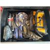 Image 13 : Craftsman rolling tool chest loaded with wrenches, sockets, screwdrivers, caulking, and misc.