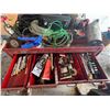 Image 2 : Craftsman rolling tool chest loaded with wrenches, sockets, screwdrivers, caulking, and misc.