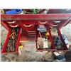 Image 3 : Craftsman rolling tool chest loaded with wrenches, sockets, screwdrivers, caulking, and misc.