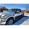 Image 1 : 2010 Silver Ford F350 4x4 Truck, diesel, crew cab, V8 auto, showing 468, 833 kms, SN. 1FTWW3BR5AEA48