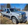 Image 2 : 2010 Silver Ford F350 4x4 Truck, diesel, crew cab, V8 auto, showing 468, 833 kms, SN. 1FTWW3BR5AEA48