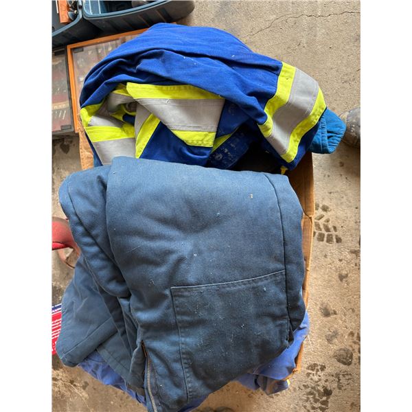 1- Box of coveralls