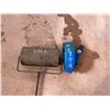 Image 1 : Small steel roller & blue water hose