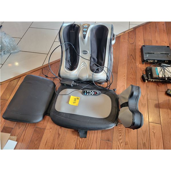 (In house) Seat & foot massager, working order
