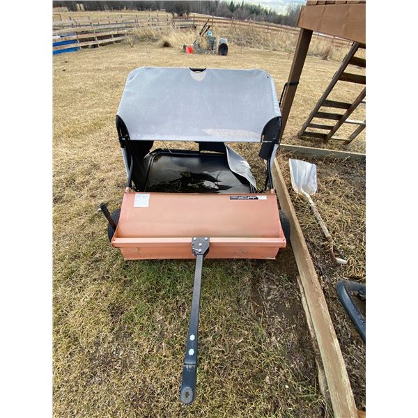 Yard command lawn sweep, bag needs repair