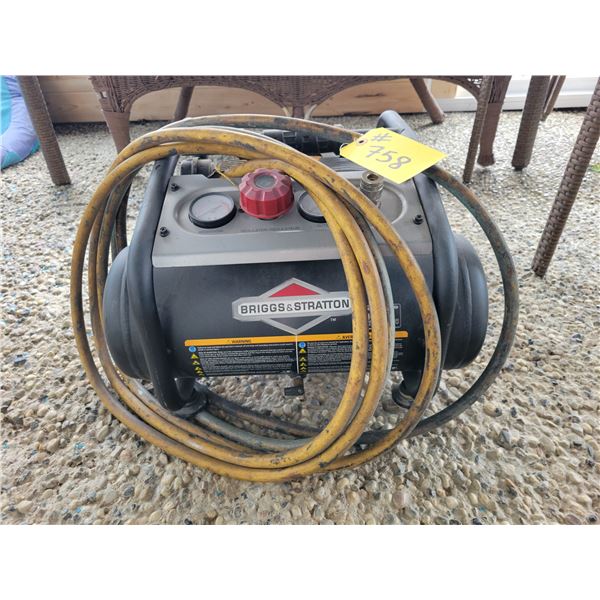 Briggs & Stratton air compressor, 120-Volts